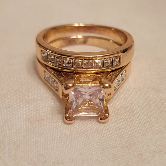 925 WEDDING RING ID7 BRIDAL RING - Picture 7 of 7